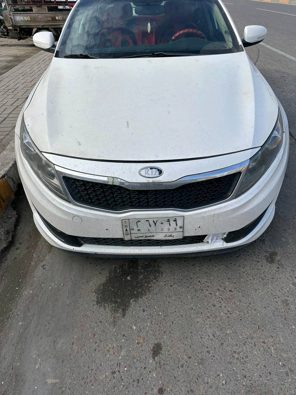 السلام عليكم
اوبتما للبيع 
فول مواصفات 
بونراما
بصمه 
شاشه جبيره  وبعد بيه مواصفات 
حادثه بل منشور وبيه شوي تقشير بل تكمه فقط سياره حلوه شاهد الله نضيفه 
سعر السياره 118وبيه مجال للشراي 
***********
