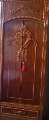 نضيفه • خشب صاج • ٥ ابواب