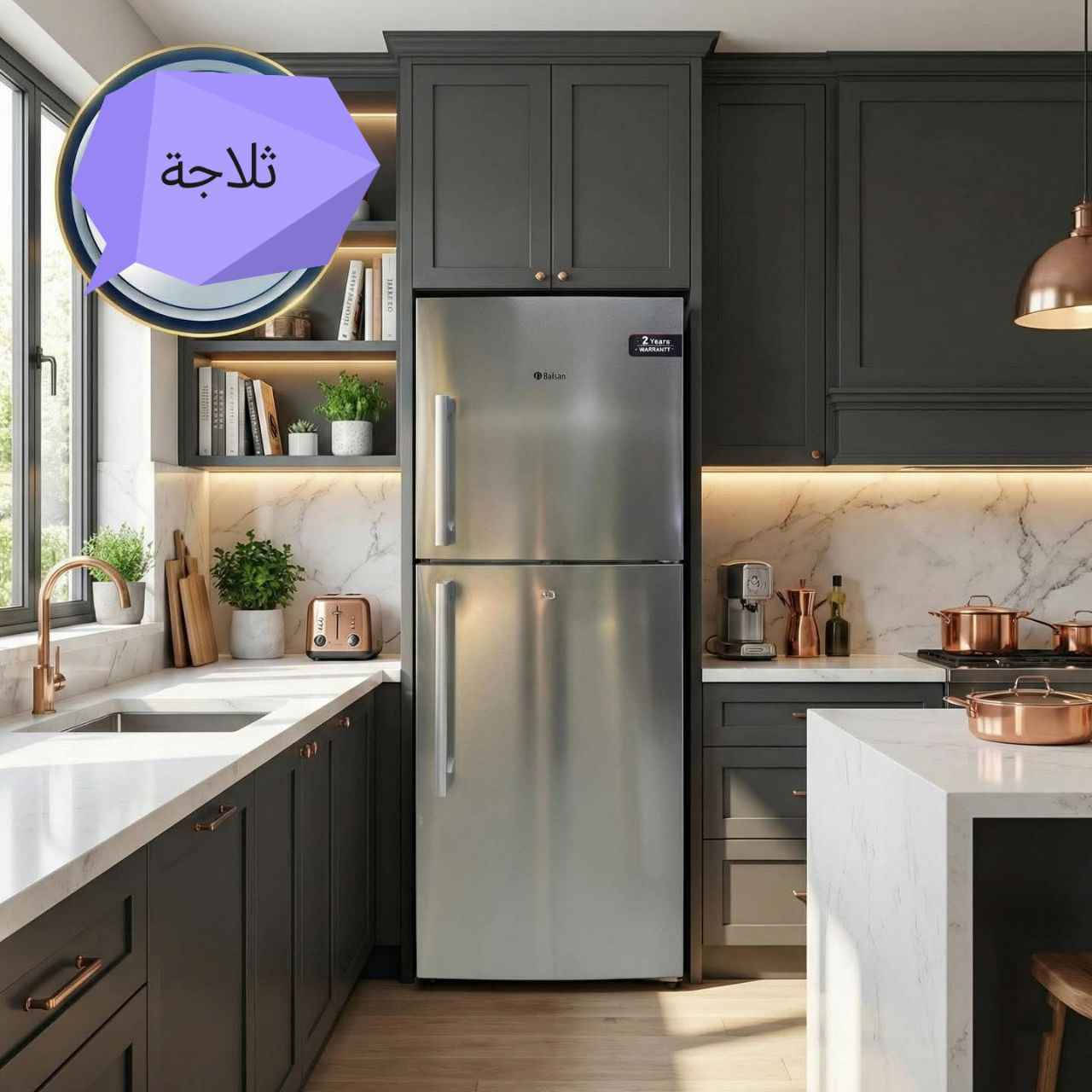 ⁨ � ثلاجة بلسان من شركة توسوت TOSOT
اختيارك الأمثل للجودة والسعر 👌

📏 الأحجام والأسعار:

 • 🧊 حجم 20 قدم حقيقي�💰 555 الف دينار
 • 🧊 حجم 22 قدم حقيقي�💰 580 الف دينار

⚙️ المواصفات:
✔️ ماطور نحاس 100٪
✔️ أنابيب نحاس 100٪
✔️ ضوء داخلي LED
✔️ نظام تجميد متطور
✔️ غاز R134a اقتصادي بسحب الكهرباء
✔️ تبريد قوي وعمر طويل

🛒 طرق البيع:

 • بيع مفرد وجملة 
الحجز والاستفسار خاص 
متوفر توصيل بغداد ومحافظات بغداد, العراق


**إذا كنت صاحب هذا الإعلان وتريد حذفه لأي سبب، رجاءا أرسل رسالة إلى الدعم الفني**