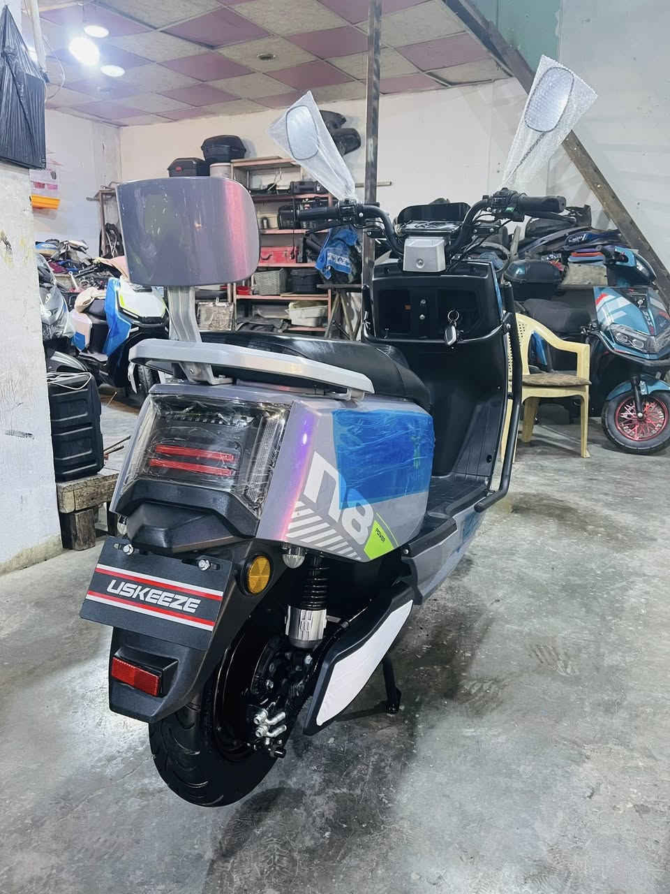 دراجه شحن نوع يوسكيزي دبدوب موديل2025 مستخدم شهر  ع فحص والضمان السعر(575)وبي مجال***********
