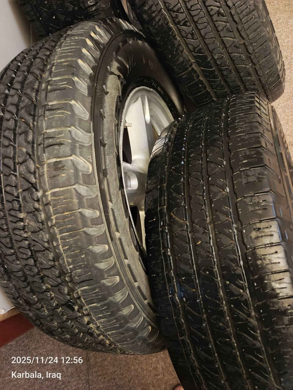 تخم ويل اصلي مكفول مع تايرات اصلي وارد كندي نظيفات
قياس 17-70-245

السعر 375 وبي مجال

مكانهن كربلاء 

***********
