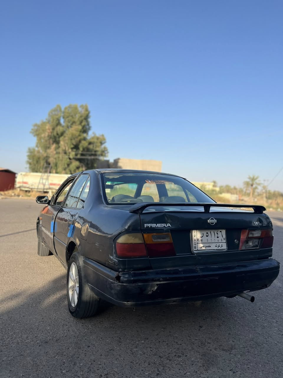 السلام عليكم نيسان برايمره موديل 1992 كير ومحرك خير من الله عنوانها صلاح الدين الضلوعيه 
***********
