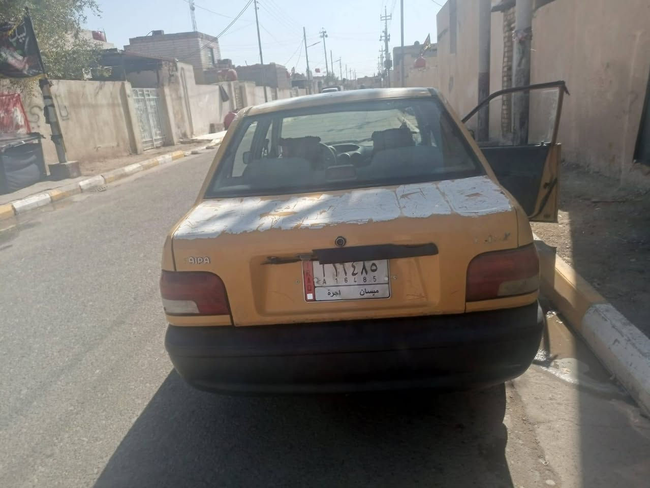 سايبا للبيع موديل 2012 سنويه ل2027 راعيها موجود عليها 400 غرامه وهيئه 
كير جديد صارله شهر من شديته تخم جديد كهربائيات شغاله 
عندي ضرف وريد ابيع العنوان  ميسان قرية عباده طريق الحولي 
السعر 15وبيه مجال بسيط 
***********
