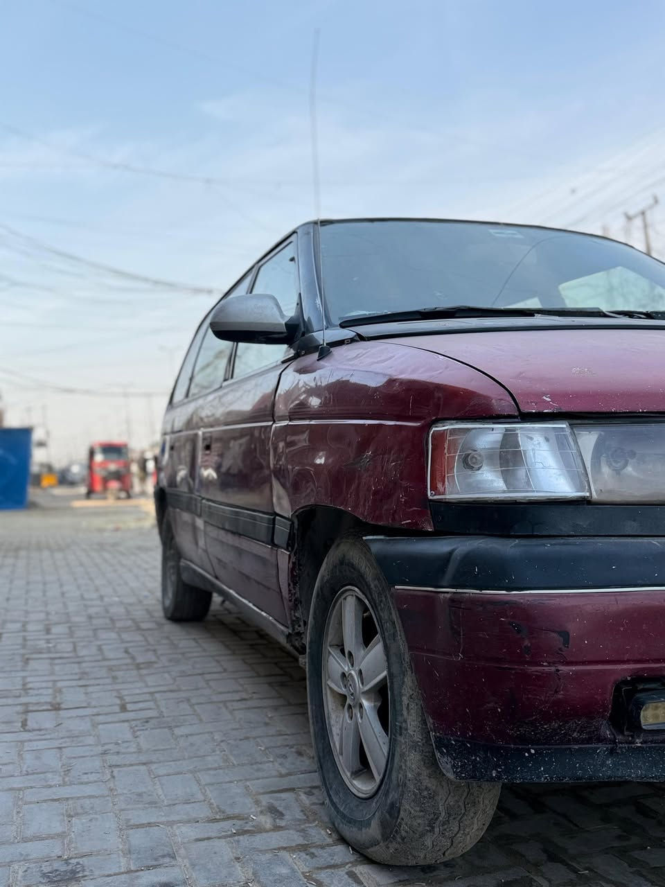 سلام عليكم
سيارة مازدا mpv يابني 1994

محرك 6v 3000 بلاد 

سيارة 7 راكب 

مكانها بغداد 

رقم الماني مشروع وطني 

سعرها 28$
***********
