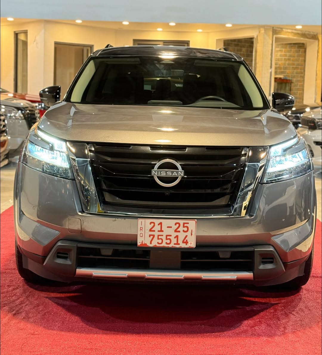 كاتي تترقم شمال فقط

النوع  NISSAN PATHFINDER   SL 

اللون: نفطي سقف اسود

الموديل :2024

نوع المحرك : 6 سلندر (3.5L)

السعر: 235$

عداد المسافه:21 الف مايل 

ايرباك سليم 100‎%‎✅

الضرر: كما موضح بالصورة.  
صور الحادث + رقم الشاصي مرفقه في المنشور

بدون رقم وبشرط الترقيم ( اربيل - دهوك - سليمانية )

المواصفات: 

ستيرن تدفئه
خمس كاميرات (360)
بصمه تشغيل
بصمة اربع ابواب
تشغيل عن بعد 
كشنات تدفئة 
ستيرن تدفئة 
كشنات كهرباء
رادار امامي
رادارات جانبيه
رادار خلفي
حساس خلفي
شاشه كبيرة
مانع انزلاق
كروز سرعه
هاند بريك بصمه
اوتو هولد
نظام ايكو نورمال سبورت
صندوق كهرباء
7 راكب

العنوان : كركوك حي الخضراء شارع المعارض 

معرض هشام الحمداني لتجارة السيارات

للأتصال والأستفسار☎️📱

***********

***********‬‏

‏‪‬‏
