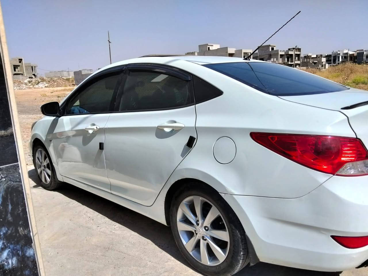 السلام عليكم...بيع مستعجل بسعر مناسب
اكسنت 2013 
كير توماتيك 
سلايت 
محرك 16 دوش
خمسة ويل كب
شاشة كاميرة
رقم اربيل جديد
سنوية لغاية 2030
موصل حي الحدياء 
السعر 89 $
***********
***********
