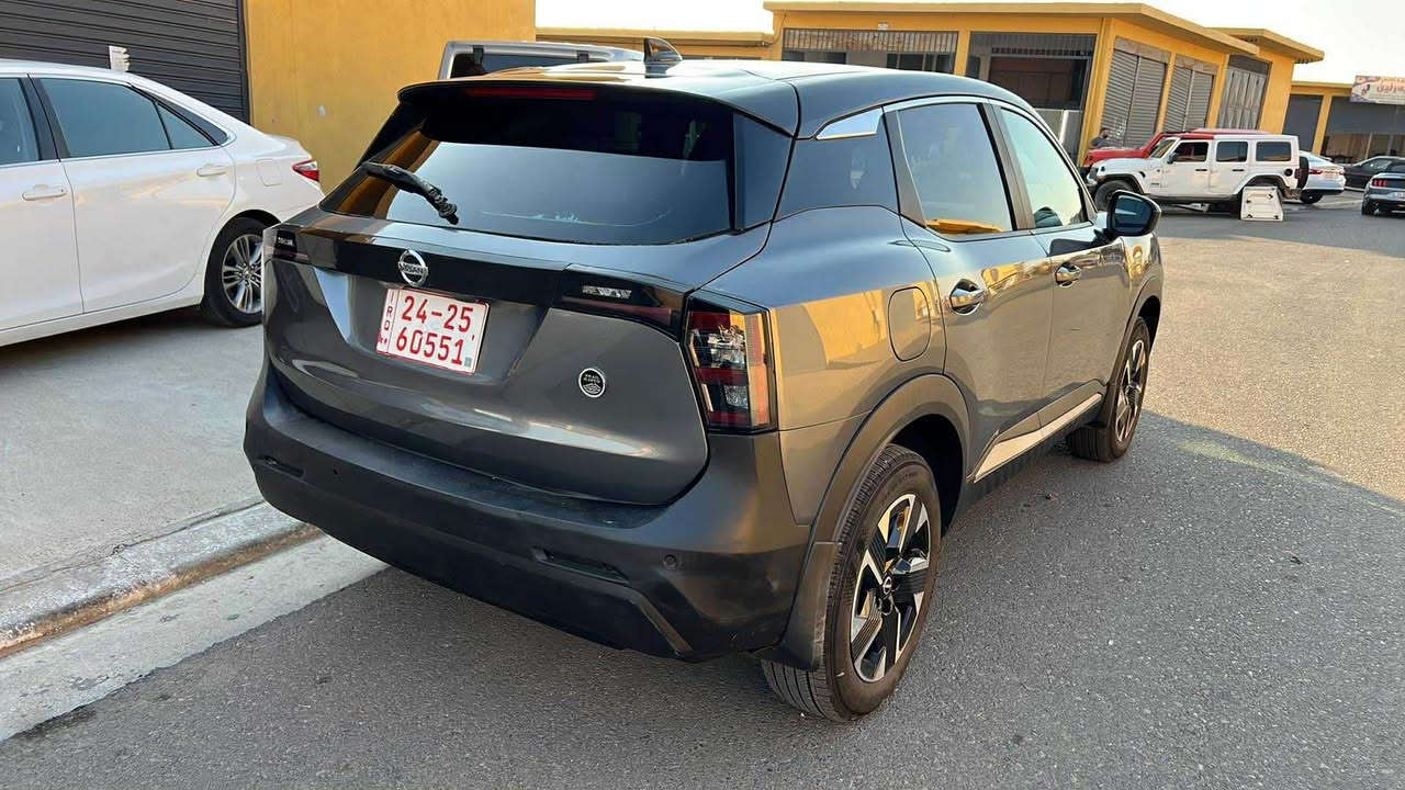 Type : NISSAN KICKS SV AWD

Model : 2025

Import : U.S.A

Mileage : 1,000 Mile

Part Of Paint : 1 Part Paint

Engine : 2.0L V4

Price : $17,800

Location : Duhok 

Contact :

Call : 0750 397 7323
Call : 0750 895 3195

————————————————————————

نوع السيارة : نیسان کیکس

مودیل : ٢٠٢٥

بل الإصدار : امریکي 

العداد : ١،٠٠٠ میل

الضرر : صندوق سبخ

حجم محرك : ٢.٠ل ٤ سلندر

سعر : ١٧،٨٠٠$

الموقع : دهوك 

للتواصل :
***********
*********** دهوك, العراق
