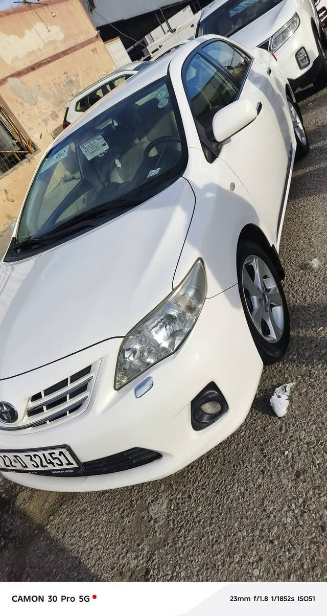 للبيع كورلا موديل 2013 ضرر باب فقط تبديل بلادي مكانين بارد فقط محرك 1800 رقم اربيل دولي سنويه جديده هزه جديده تخم تاير تبريد شرط محرك شرط گير صدر كلها كفاله تحكم استيرن سيارة مال جناي تحويل بنفس اليوم سياره ماتصرف عليها دينار سعر 132$ بيها مجال مكاني اربيل 
الاتصال على ***********
