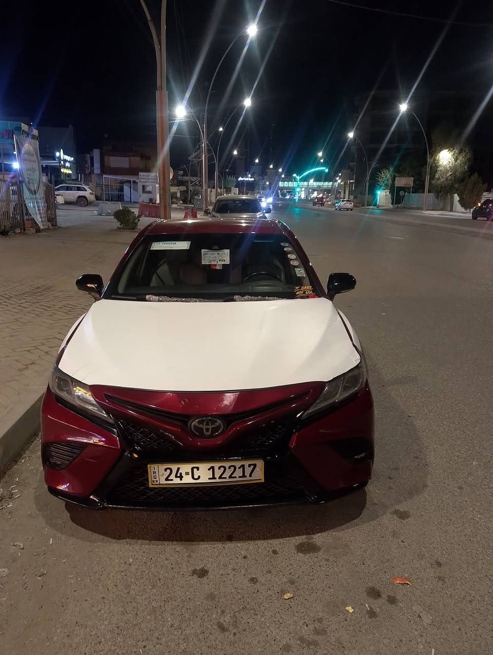 البيع كامري موديل 18 رقم دهوك دولي هزه جديده قبل يوم مسويها سياره بسمي حادث بس بنيد بدون ايرباك سياره فول عدا الفتحه مكان بغداد السعر 172وبيها مجال ***********
