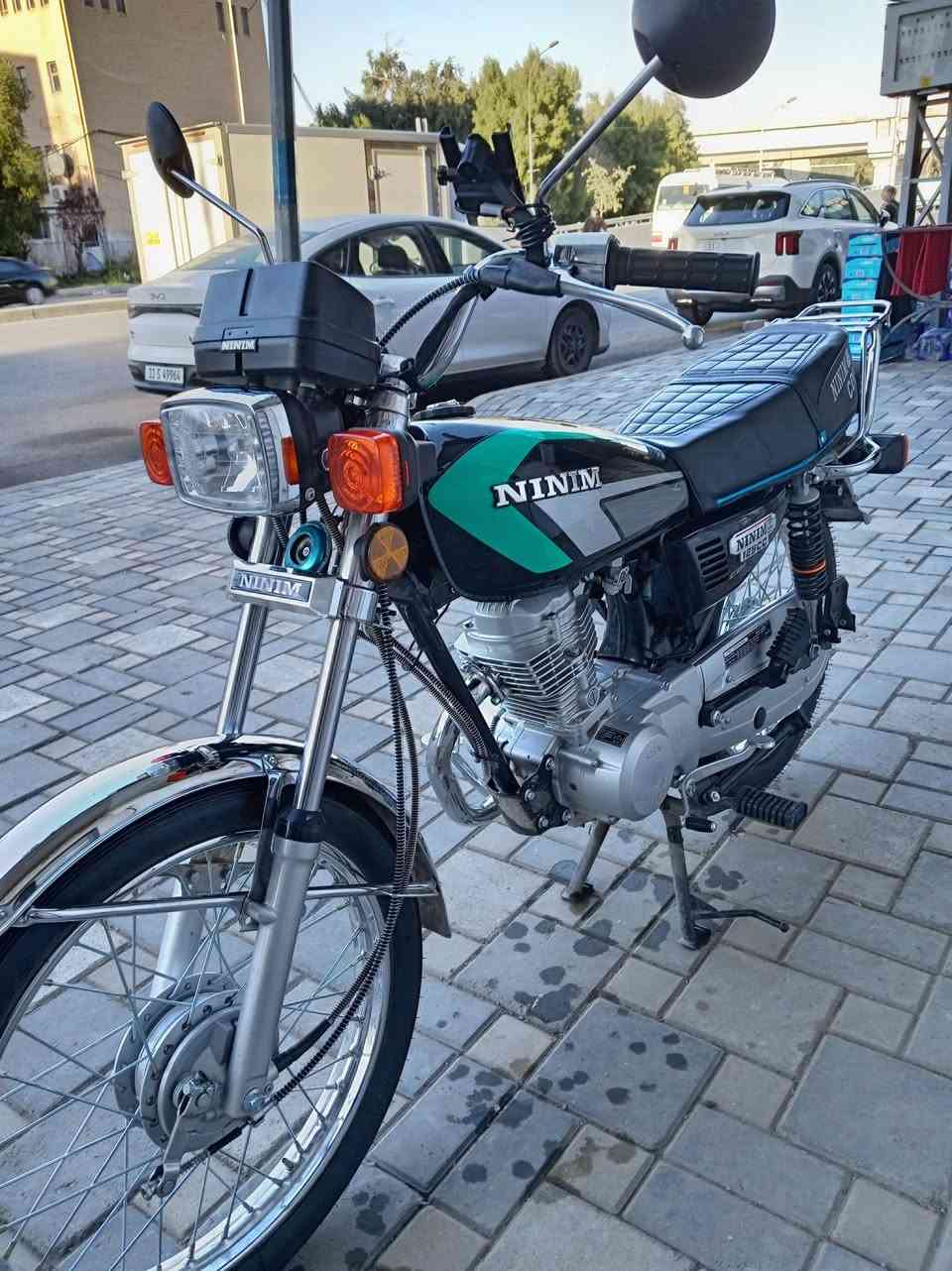 سلام عليكم دراجه إيراني للبيع دراجه صارله شهر من نازله من رمبه مديل 2026 كله شغاله اي نقص مابيهه مكان بياع سعر خاص ***********
