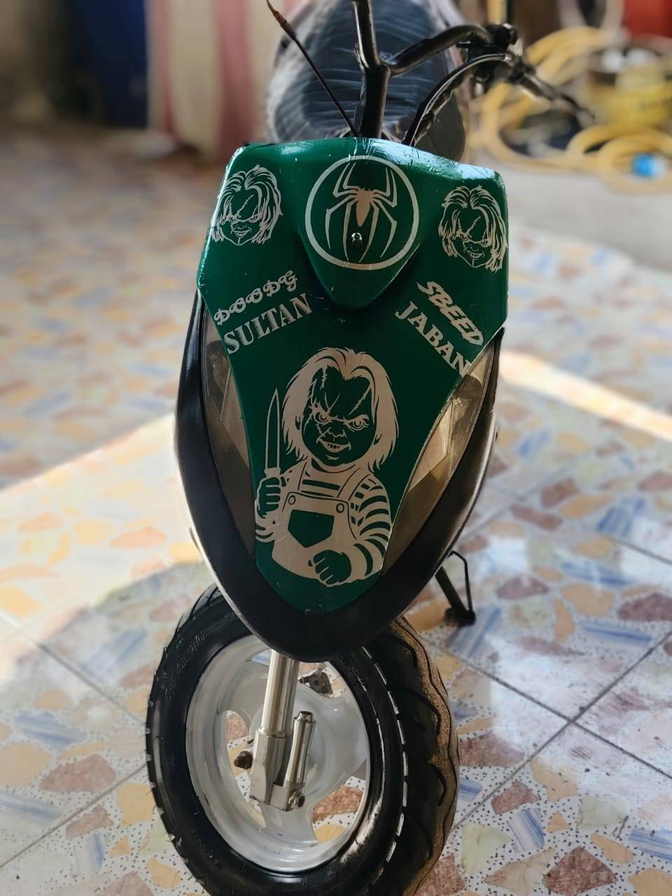 سلام عليكم دراجه ماكس عدله حربيه البيع سعر450 مكاني البصره الهارثه ***********
