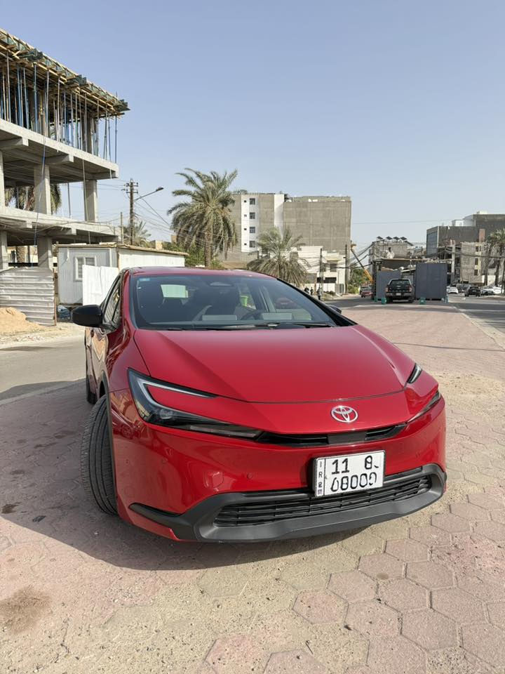 السلام عليكم
تويوتا بريوس هايبرد الشكل الجديد 

موديل 2024 
ماشية 22,000 ميل 
محرك 2000 هايبرد 
لون احمر مميز 🔴
ياباني اصل ❗️❗️
رقم بغداد الجديد بأسمي 
مكانها بغداد 
السعر : 16,300 $ وبيها مجال ان شاء الله
للاستفسار :  ***********  وبي واتس اب هم
