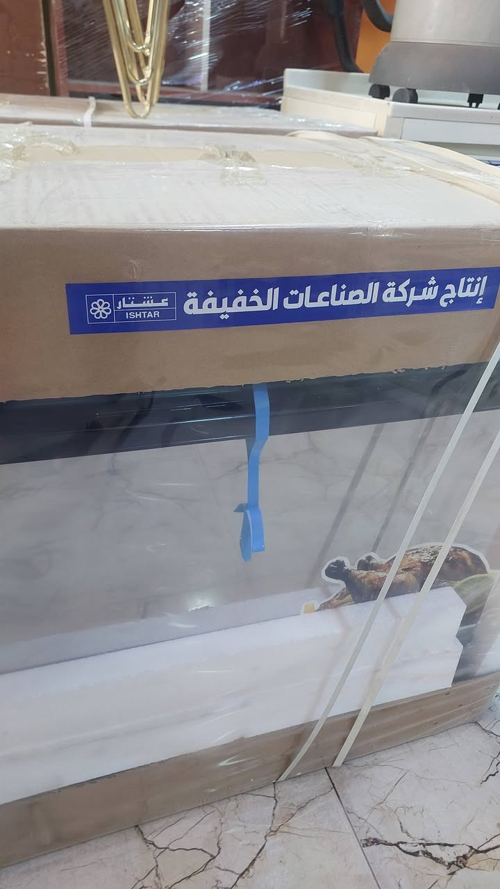 طباخ عشتار شركه الصناعات الخفيفه عشتار الاصل المنشأ مصر الضمان 3سنوات 90سم 5مشاعل +اضائة وفرن كهرباء متحرك اةللشواء وجداحه اوتو ماكنيت صينيه وسيبايه ومنضدة الشواء والعين بوري حديد وتحتوي كل راس مشعل علئ 3قطع منفصله السعر السابق 580الف السعر الحالي 490الف مجمع النذير للاثاث المنزلي الجديد والمستعمل والباله اوربي بيع وشراء. تجهيز بيت كامل بسعر تنافسي وتجهيز لاهل الجمله.  كركوك حي النصر مقابل مركز شرطه ...خلف المرور القديم مباشر ***********
*********** 
***********
