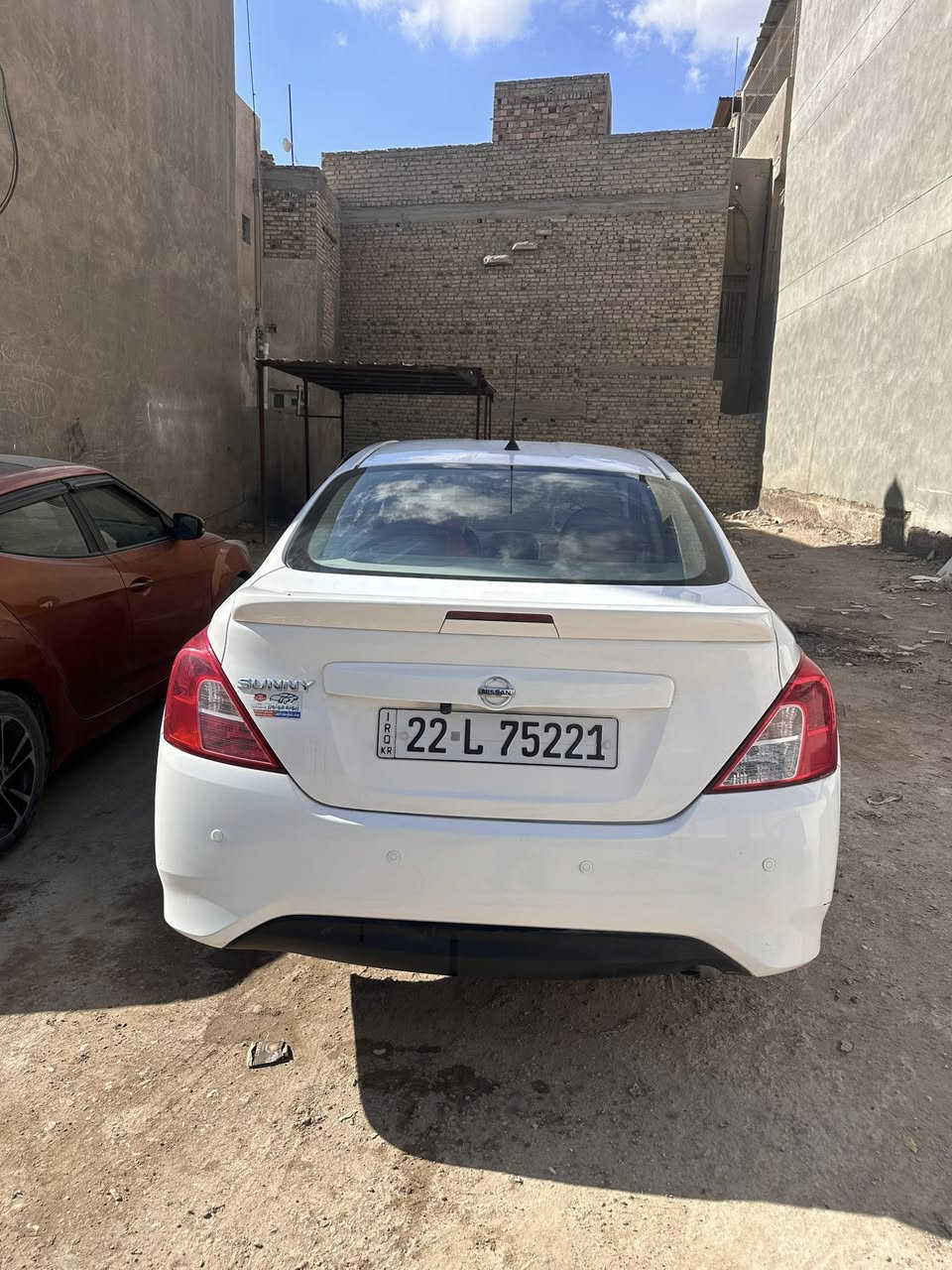 السلام عليكم
نيسان صني هندي ٢٠٢٣
البليته الزركه
مكفوله من البارد والصبغ والضربه شاشه اندرويد كاميرا  
مكاني حله الجمعيه
*********** متوفر واتساب واتصال السعر ١٢٠ وبيه مجال 
ماشيه ٥٩ الف كيلو
