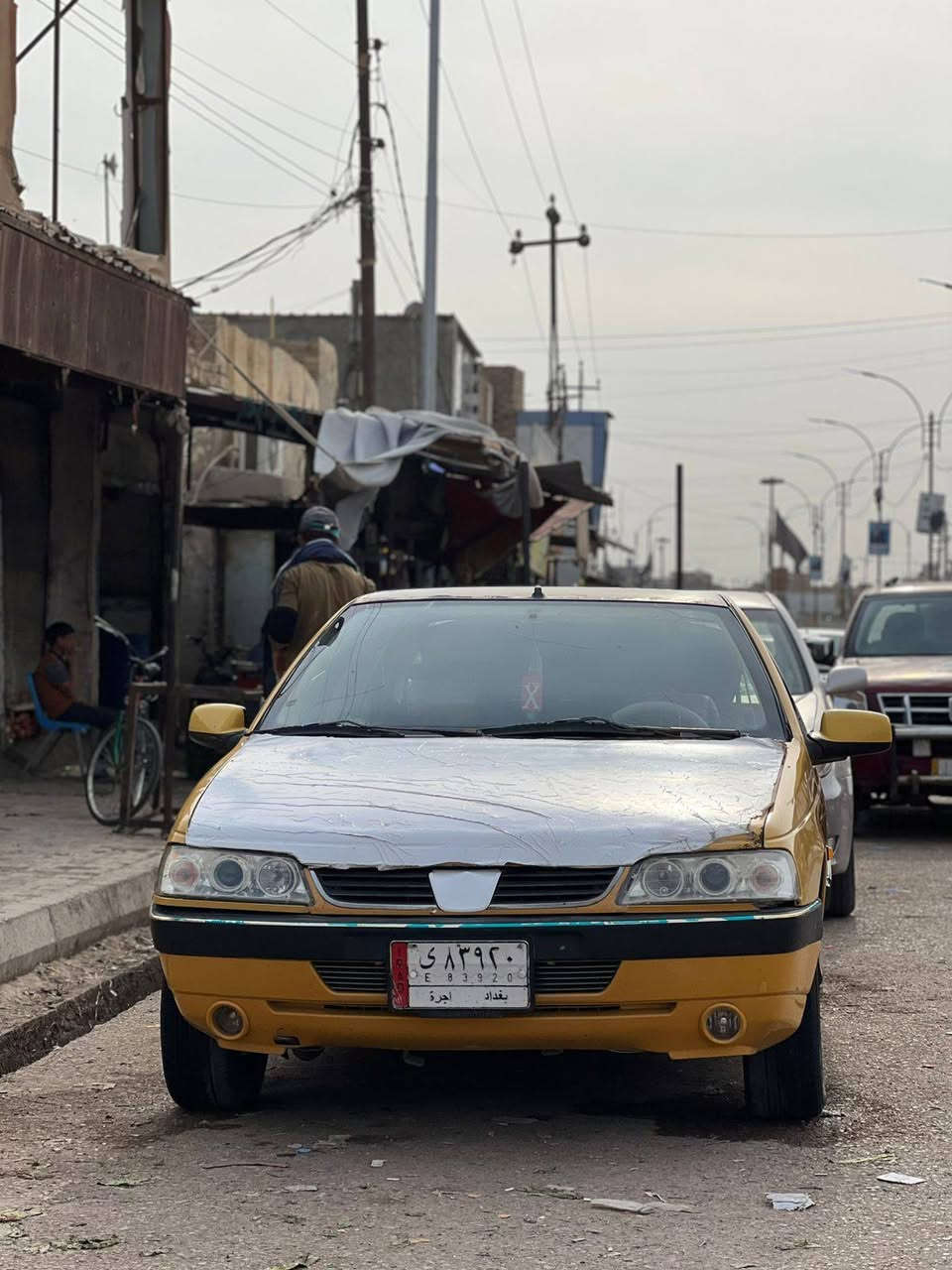 سلام عليكم بيجو 405 كفاله من الصبغ موديل 13 سياره جاهزه حداديه تخم تاير مكينه كير كله جديد بيع مستعجل رقم راعي السياره *********** مكلف بل نشر مكان السياره ناصريه غراف
