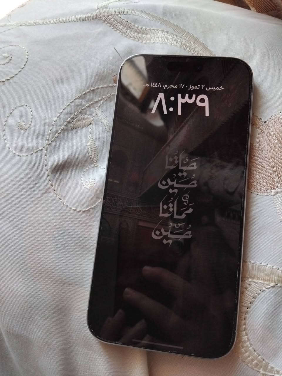 السلام عليكم ايفون ١٦ بروماكس ماستر بطاريه٩١ كلش نضيف للعلم مشتري بالكارتونه مستخدم قليل نضيف جدا للاتصال 
***********
