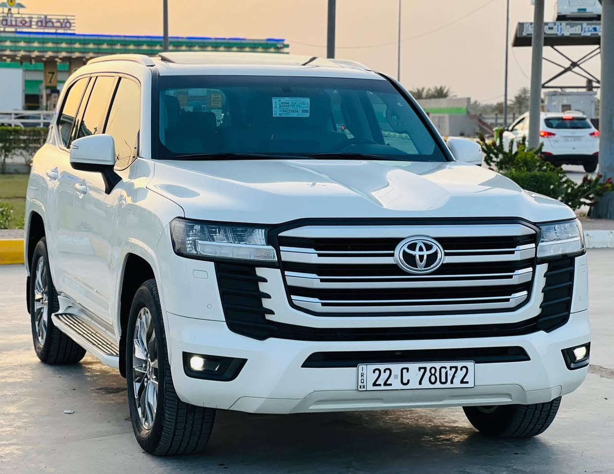 السلام عليكم ورحمة الله وبركاته ✨
🚘 (( للبيع أو المراوس )) 🚘
🔥 حسب القناعة 🔥
💎 لاندكروز 2022 💎
ساز تطبيق — أم الضمان
━━━━━━━━━━━━━━━
✨  ✨
✅ فول مواصفات
✅ 3 شاشات (تطبيق)
✅ 6 سلندر
✅ محرك 4000
✅ جديدة جداً بحالة الوكالة
✅ مكفولة كفالة عامة
🔹 مغلفة أفلام حماية PPF
🔹 جنطة كهرباء
🔹 تبريد كشنات
🔹 كراسي كهرباء
🔹 جلد بيجي بلادي
🔹 طفّاية
🔹 سلايت
🔹 3 شاشات بلادية
🔹 تشغيل عن بُعد
🔥 السيارة فول 1/1
🌟 أنظف من الصور وبحالة ممتازة جداً 🌟
📍 رقم أربيل — تحويل سنوية باسمي
📍 مكان السيارة:( الصويرة)
📞 للاستفسار أكثر عن السعر والتفاصيل:
☎️ ***********
☎️ ***********
