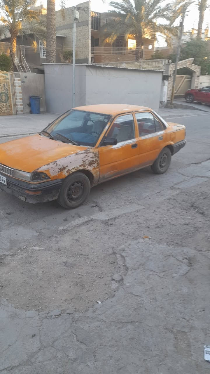 كورلا للبيع موديل ٩٠ بااسمنه السنويه ل٣٠ تخم طاير جديد كابريتر مالتها موزين ابيع تسقيط رقمها بغداد انكليزي سعرها ٢٥ وبيها مجال قليل *********** مكانها بغداد البنوك
