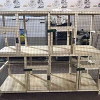 قفص ٤خانات • ١٢٢×٩٥×٤٠سم • كربلاء الانتفاضه الثانيه