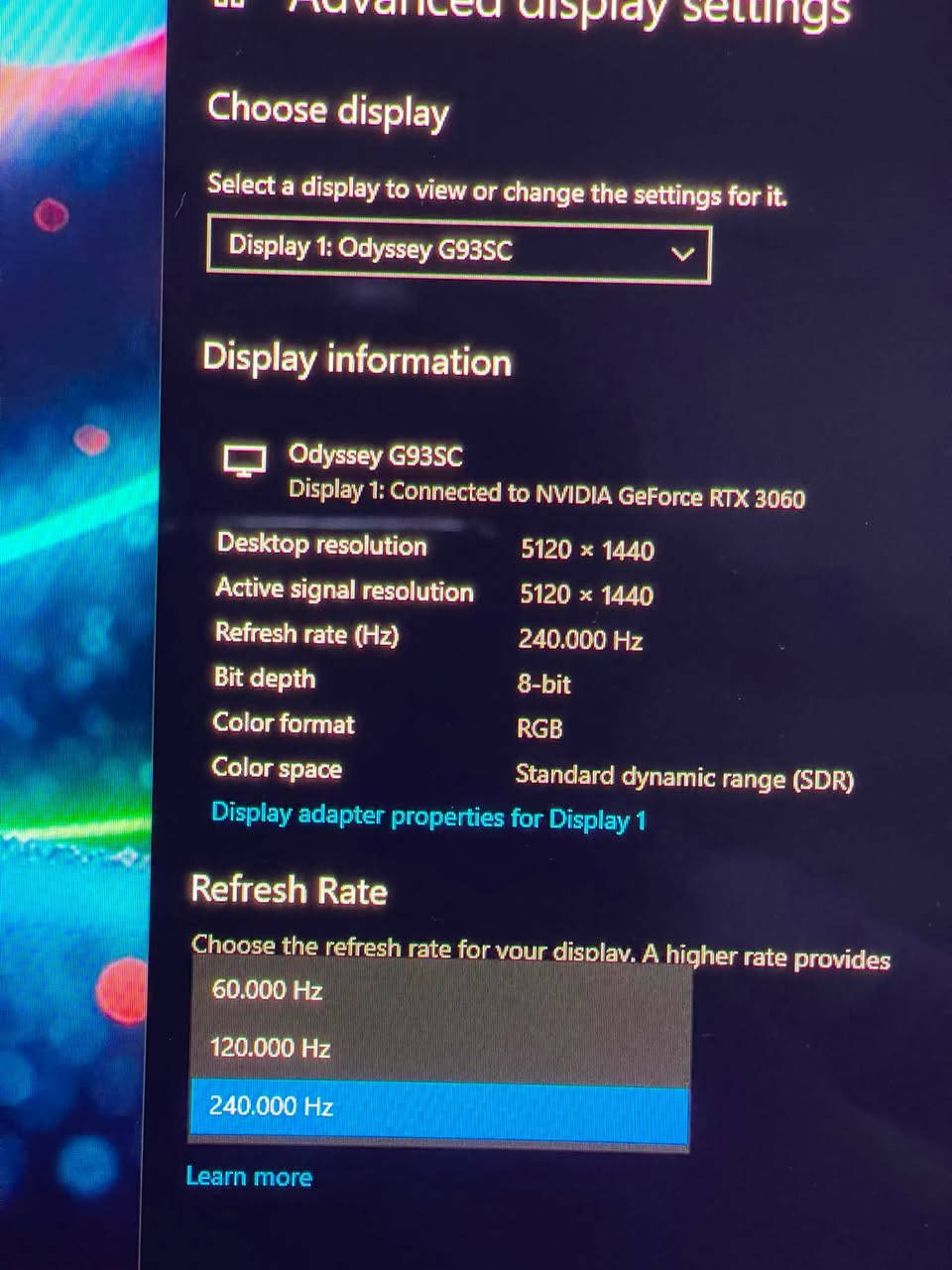 شاشة عملاقة للبيع
Samsung Odyssey OLED G9 G93SC
49”
Oled
240hz
5k
ضمان فحص فقط
خالية من العيوب 
استخدام شخصي
مكاني بغداد شارع الصناعة 
***********
السعر 1،300،000
سعر الجديد 1،650،000
توصيل ماعندي وما ابيع توصيل 
تجي للمكتب تفحص وتستلم
