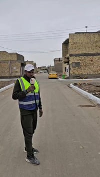 صبغ أرصفة • دهانات الجزيرة • شارع القدس