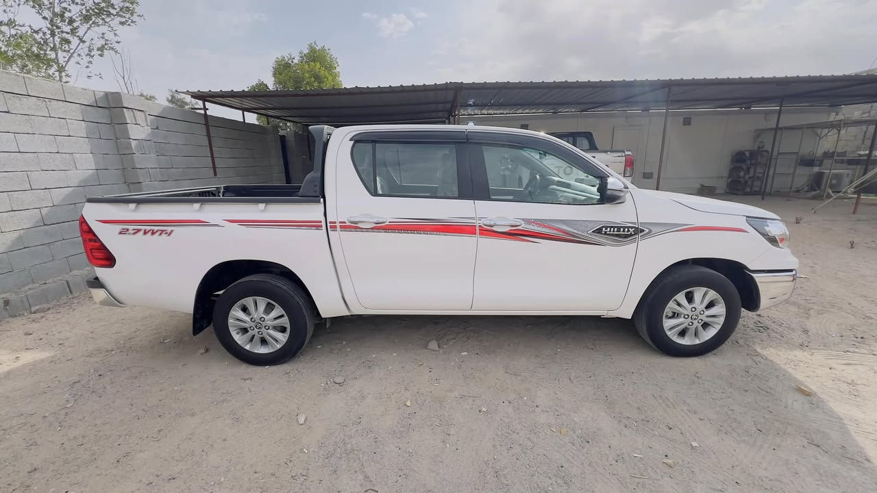 السلام عليكم للبيع هايلوكس موديل 2024 رقم أقم اربيل 

فول موصفات ماشيه 44 الف سبير ما نازل بعدها بتايرات شركة 

مكفوله كفاله عامه  فقط بخشم البنيد خسف كلش زغير وما ملعوب بيها حته شخط ما بيها والباقي كله بشرط كفاله من شخط 

سياره اخت زيرو جديده بمعنى الكلمه وأحله من صور ستخدام شخصي 

السعر 295 بيها مجال بسيط 

العنوان البصره الزبير 

رقم الهاتف ***********
