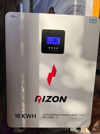 منظومة 10 أمبير • بطارية RIZON 10KW • إنفيرتر SRNE 48V