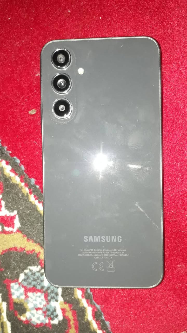 السلام عليكم
---------
للبيع:مبايل A54/شرط الجهاز ماواصل تصليح بعدو شركة💯
---------
الذاكره:256
---------
رام(8+8)
---------
بطاريه/5000ملي
-----------------------------
السعر /الخاص مفتوح 💛☘


**إذا كنت صاحب هذا الإعلان وتريد حذفه لأي سبب، رجاءا أرسل رسالة إلى الدعم الفني**