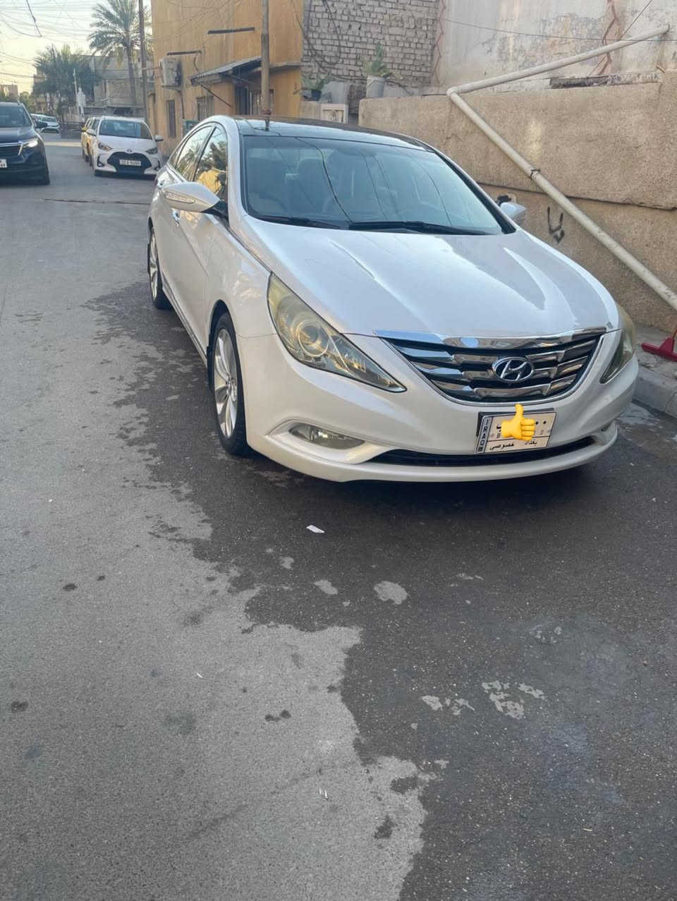 السلام عليكم للبيع سوناتا موديل 2011 كفاله عامه السياره عدا الدعامية الاماميه مصبوغه فقط فول مواصفات بصمه بانوراما كشنات جلد شاشه كأمره إماميه وخلفيه رقم بغداد وارد خليجي محرك 2400 مكان السيآره بغداد الاستفسار الاتصال ***********
