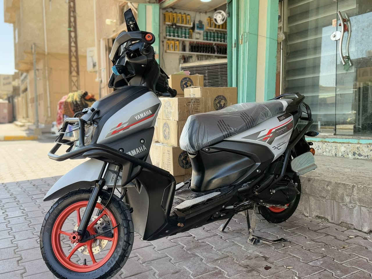 ســلام عليڪم 🤝
⭕️YAMAHA ZR  2023
مكفوله بحاله الوكاله 🪬
مكفوله من الزلغ🔺
مع كافه ملحقات🩸
‏‎للاستفسار ***********☎️ ‏السماوة الحيدريه .شارع المحافظه ‏‎متوفر🔺بيع🔺شراء🔺مراوس🚦اقصاد⭐️
