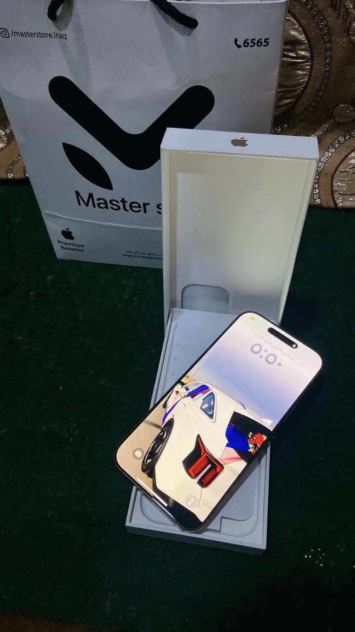 ايفون 16 برو ماكس📱
ذاكره 256 📀
بطاريه 93 🔋
دبل خط ZA/A
لون دزيرت الصحراوي 🤎
كفاله عامه بلادي مامفتوح شخط مابي 
ملحقاته كامله كارتونه مطابقه للبيع 
مكاني كربلاء ومتواجد واتساب او اتصال 
رقمي ***********
