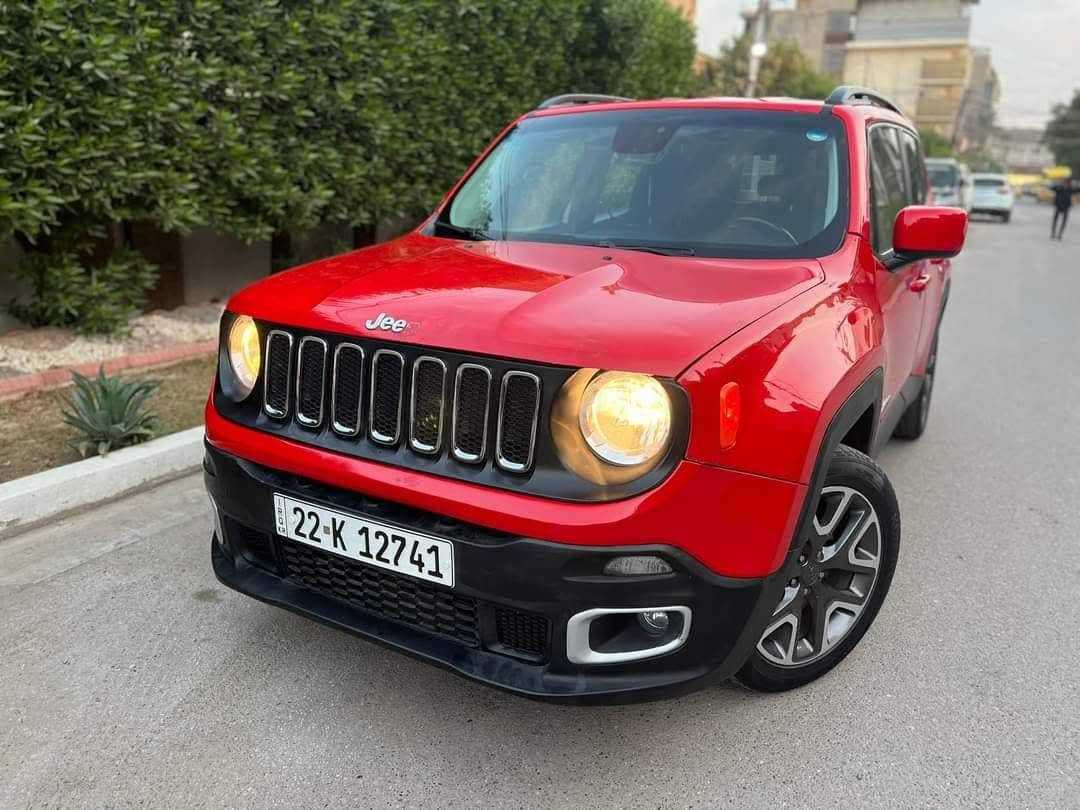 🚘 للبيع Jeep Renegade Latitude 2017
✔️ موديل: 2017

✔️ الفئة: Latitude

✔️ المحرك: 2.4 لتر

✔️ القير: أوتوماتيك

✔️ اللون: أحمر

✔️ الممشى: 80,000 كم

✔️ وارد: أمريكي

✔️ رقم السيارة: أربيل

✔️ السيارة موجودة في بغداد

✔️ حادث سابق ومصلح، والسيارة جاهزة للفحص.

💰 السعر:  ١٠٠ ورقة   قابل للتفاوض   ***********
