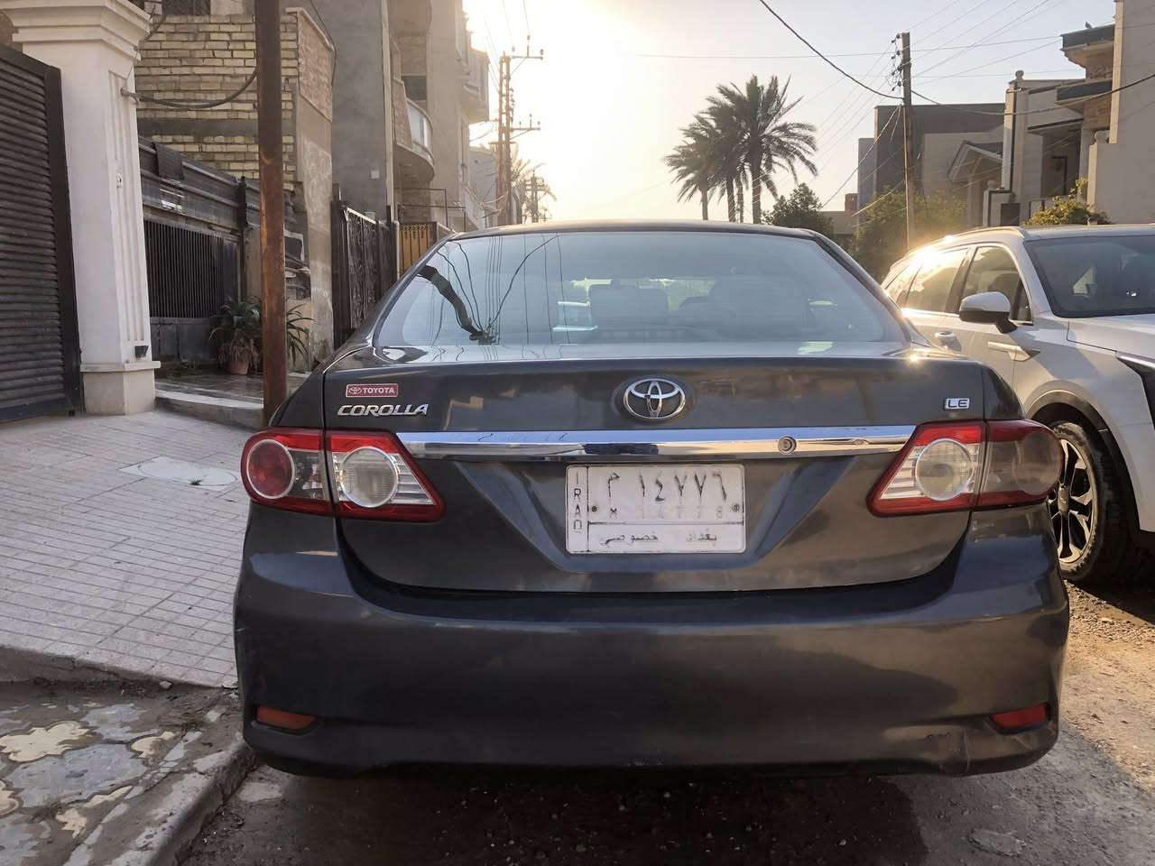 السلام عليكم تيوتا كورلا موديل13الفئه LE سياره  امريكيه حادثه جاملاغات 2وقبغ جنطه كير مكينه تبريد كله شغال وخير من الله السياره ما ناقصه شي جازه مال جناي  السعر 105$ وبيها مجال للستفسار الاتصال عله الرقم *********** او التواصل خاص مكان السياره بغداد

