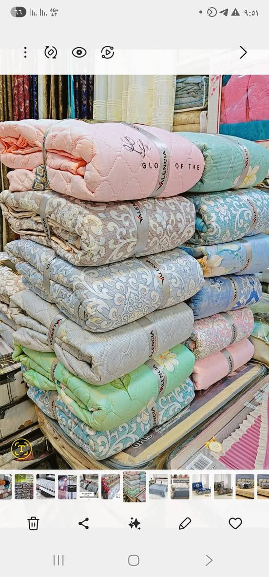 فرشه مقرنص نفرين 7 قطع 
السعر/(  12 )/ ألف دينار فقط
قياس  200x230 
وجه مخدة 4 
وجه كوشه 2
مجمع الفلاحية للتنزيلات العنوان محافظة واسط منطقة الفلاحية شارع المركز قرب مكتبة البنين


**إذا كنت صاحب هذا الإعلان وتريد حذفه لأي سبب، رجاءا أرسل رسالة إلى الدعم الفني**