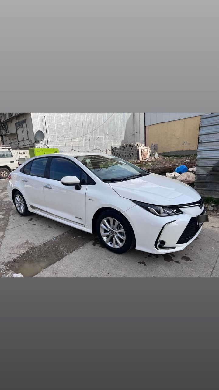 تۆیۆتا کۆرۆلا 2024شکڵ خلیجیHEV
بێ بۆیاخ و سارد و شوخت 
18000kmڕۆشتووە
مەکینە 1.8
گێڕ و مەکینە بەشەرت
کامل جوانکاریم بۆ کردووە گاعی قاڵب 
لیدی عەتەر لیدی بلاجکتۆر لەزگەی دۆسەکان سوکان تەقەڵ ناوو سنوق 
فول مواصفات
سلایت
جلد
بەصمە
ڕادار
سەیارەکە جرکەی تیا نیە
نرخی 159$
*********** السليمانية, العراق
