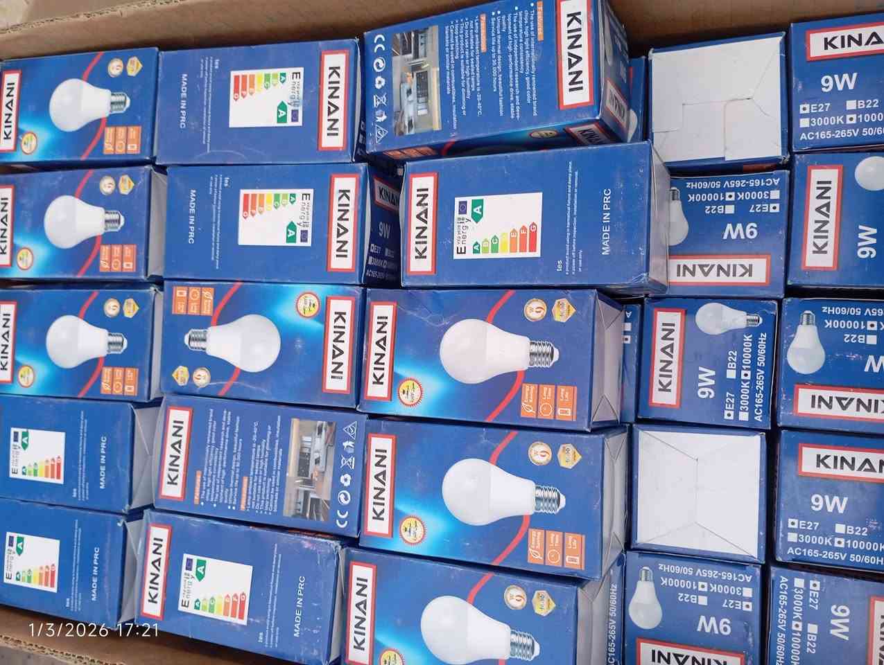 السلام عليكم كلوبات للبيع
كلوب 20 واط 3 بالفين 
كلوب 15 واط 3 بالفين 
كلوب 9 واط 3 بالفين


**إذا كنت صاحب هذا الإعلان وتريد حذفه لأي سبب، رجاءا أرسل رسالة إلى الدعم الفني**