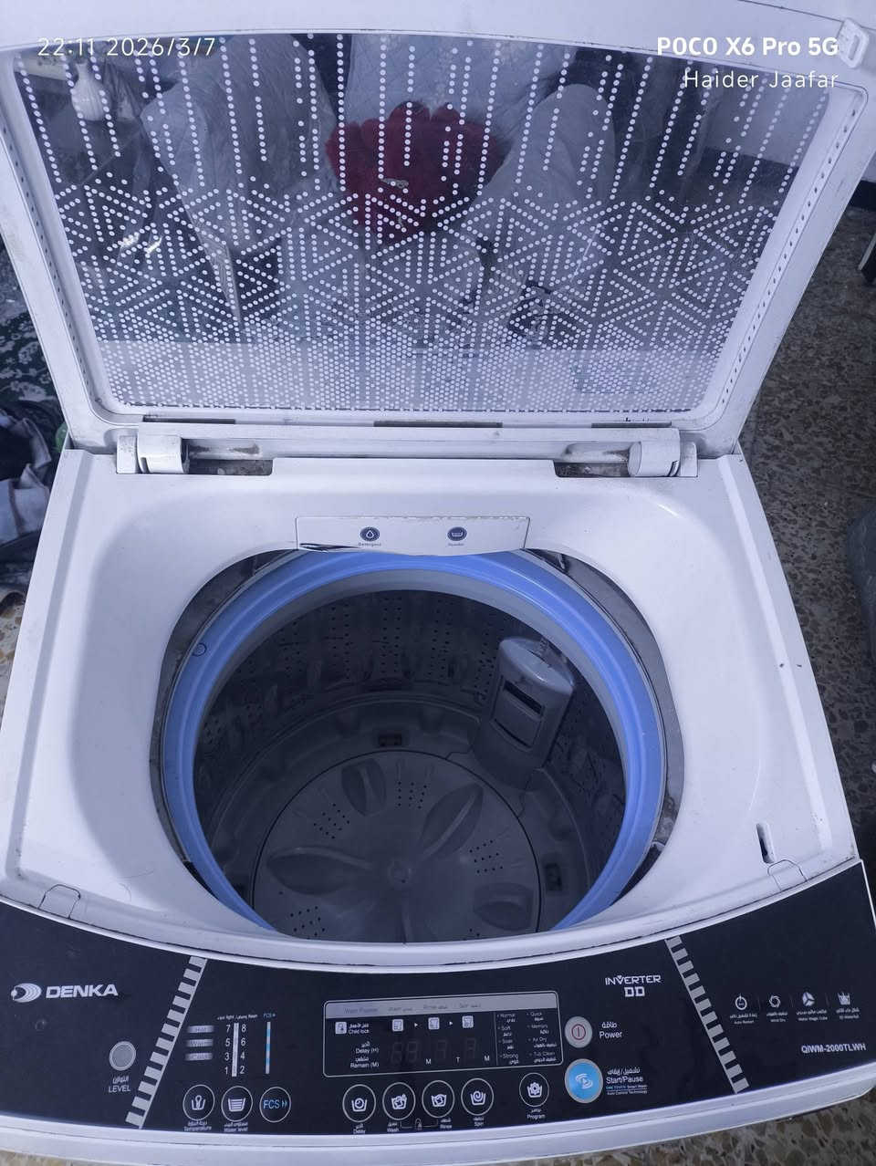 غسالة أوتوماتيك 20 كيلو شغاله بس بيه باب مكسور السعر 90 الف مكاني حي القاهره


**إذا كنت صاحب هذا الإعلان وتريد حذفه لأي سبب، رجاءا أرسل رسالة إلى الدعم الفني**