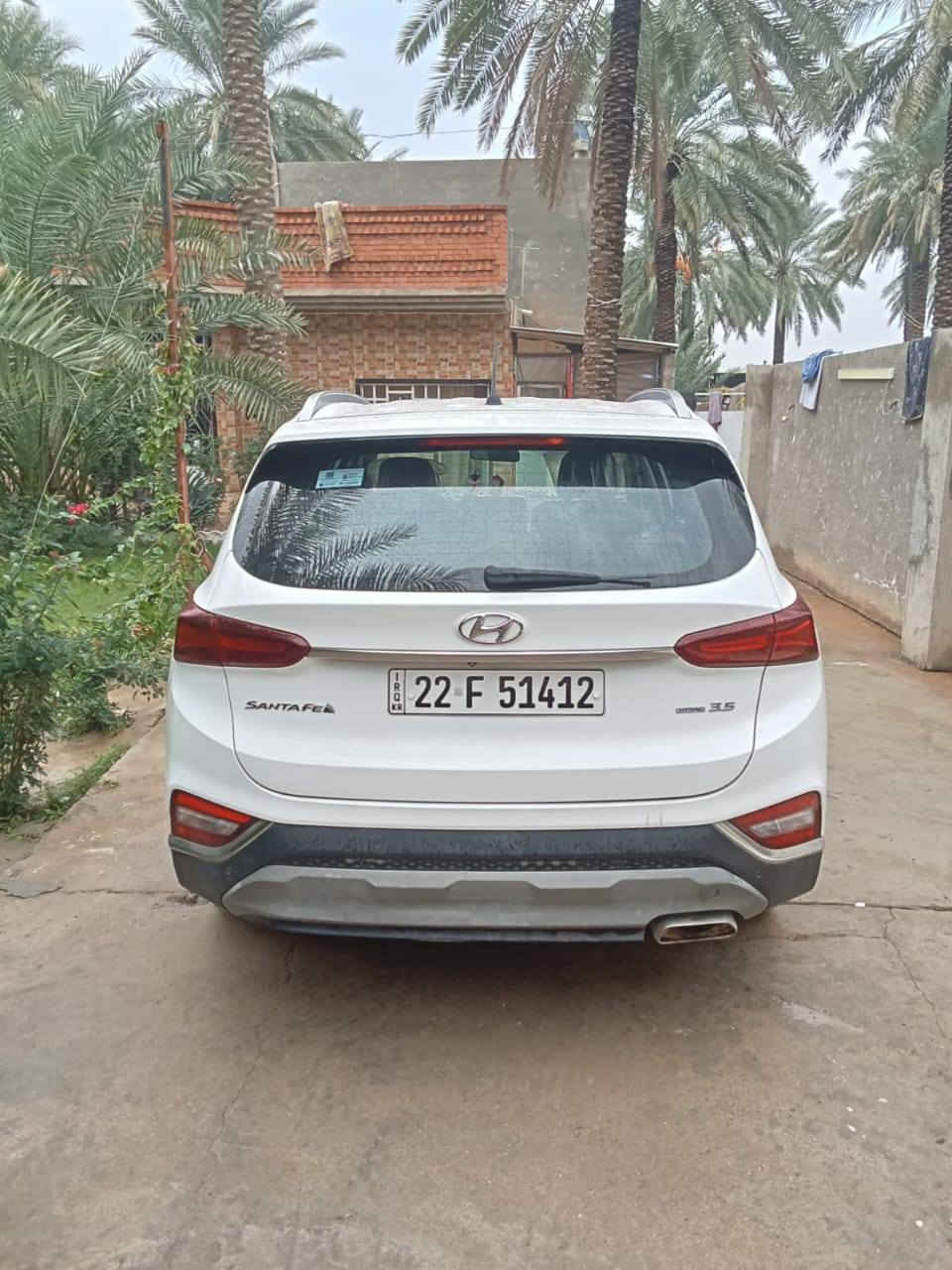 هونداي سنتافي2019 6سلندر 
مكفول كفاله عامه 
ماشي 60الف كم بصمه  
كوشنات كاربا 
مكينه 3500كير8نمر7راكب 
مابيها أي خلل او نقص 
سنوية جديدة 
رقم اربيل 

رقم صاحب السيارة 
 ***********
