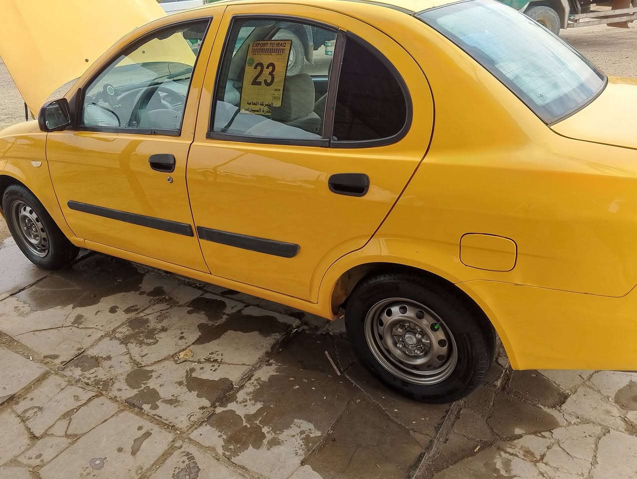 السلام عليكم طيبه 2015محرك كير كفاله تبريد تدفئه صدر امامي خلفي جديد تخم تاير جديد وياله جدد بيهة صبغ بنيد وبابين بدون ضربه طخات ومصور قبل لا اصبغ سنويه جديدة رقم دولي مصفرة منضومه زنون سنتر لك ريمون قطرة خياس مابيهة السعر 38بيهة مجال شي بصيط موبايل ***********
