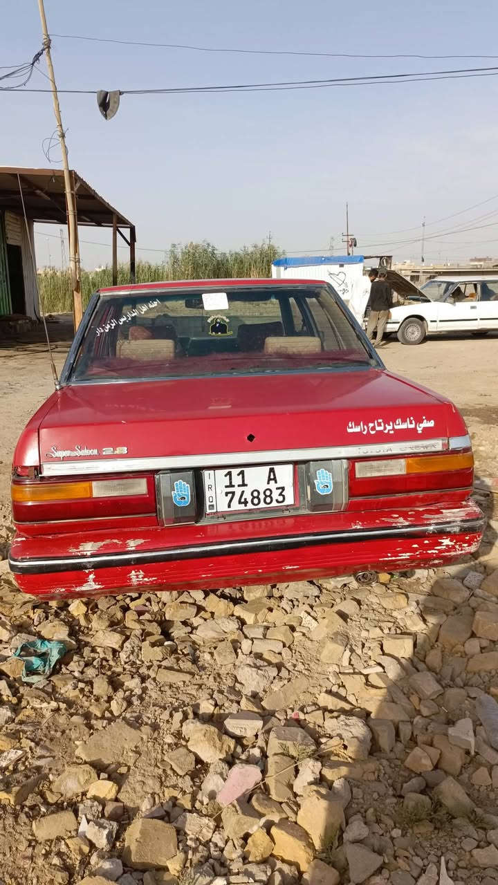 السلام عليكم
سوبر 85رقم نكليزي بغداد شرط مداور
مكينه وكير فيفيتي فيشه وحده كفاله 
حداديه 50بالميه
كهربائيات كله شغاله 
السعر 35
مكاني الناصريه الشطره 
***********
