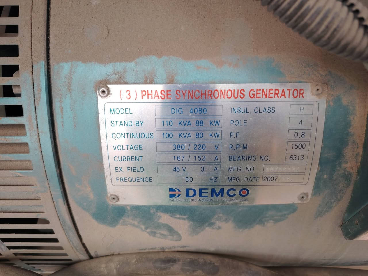 سلام عليكم
دايو لبيع
110 KV
مكينه بلاديه راس توليد بلاديه
مكاني الكراده
الاستفسار ***********
مشتغله ٦ ساعه فقط....
