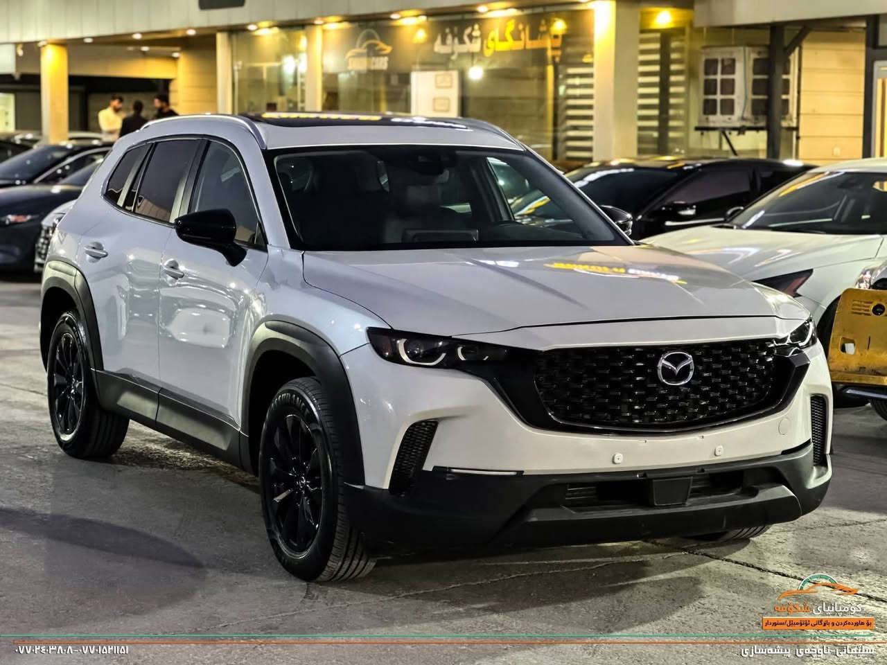 مازدا CX_50 2023
مواصفات PREFEERT plus
لایت زینۆن ، ویل کڕۆم ، پانۆارامە، ڕادار ، ئاوینە ڕادار ، ئاوینە ئیشارات ، دەسک بصمە ، کوشن هیتەر ،  کوشن ، سوکان ڤۆلیوم ، سوکان تەلفون ، بصمە ، بریک بصمە ، کوشن جلد ، شاشە ، SPORT ، صندوق جگ ، بگ لایت لید ، کامیرە
4x4
39 هەزار مایل ڕۆیشتوە
سێ پارگەی بۆیاخە، بۆنید چاملغ، دەرگای سیاق
مەکینە 2.5  بێ تۆربۆ

سعر لە کۆمێنت داوابکە ڕاستەخۆ بۆت دیت 📩 

رەقەم کاتی نەشکاوە و دوو مانگی لەگەڵدایە

ژمارەی خاوەنی 
***********
