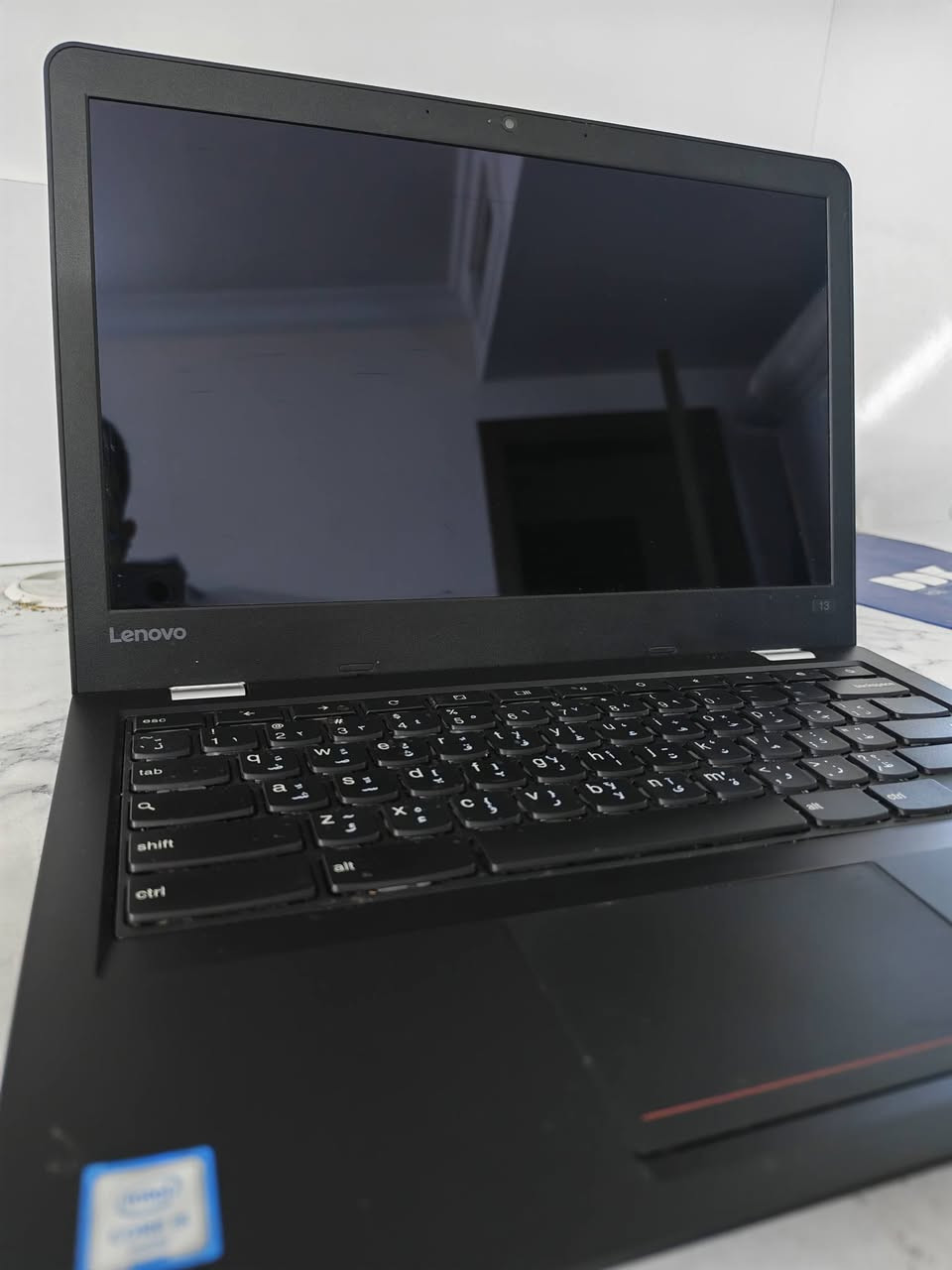 السلام عليكم لابتوب لنوفو 13 thinkpad ذاكرته 32 و عشوائية 8
ال touchpad, والصوت و لمس هم بيه واكفات يرادلهن بس تعريف تكدر تشدلة سماعه و ماوس و رام تستعملة كلش طبيعي ، شاحنته و کارتونته وياه للبيع ب 100 و بيه مجال

مكاني بغداد الكرخ للاستفسار مراسلة واتساب

***********
