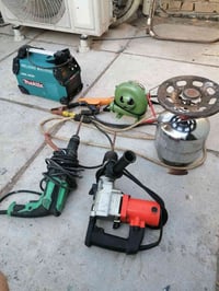 غراض مكينه لحيم +دريلات+ بلور +كوزان،،، كلهن شغلات استعمال بيت 0771395...