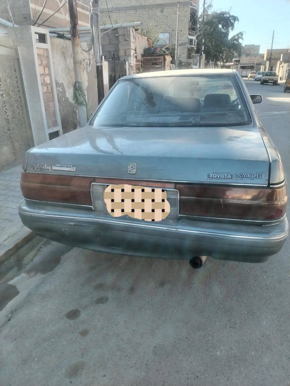 السلام عليكم سيارة كراون سوبر1991  السعر 28وبيها مجال للطيبين والتحويل فوراً والسنوية باسمي - التواصل على هاذا الرقم *********** مكاني بغداد قضاء الحسينية مال الراشدية
