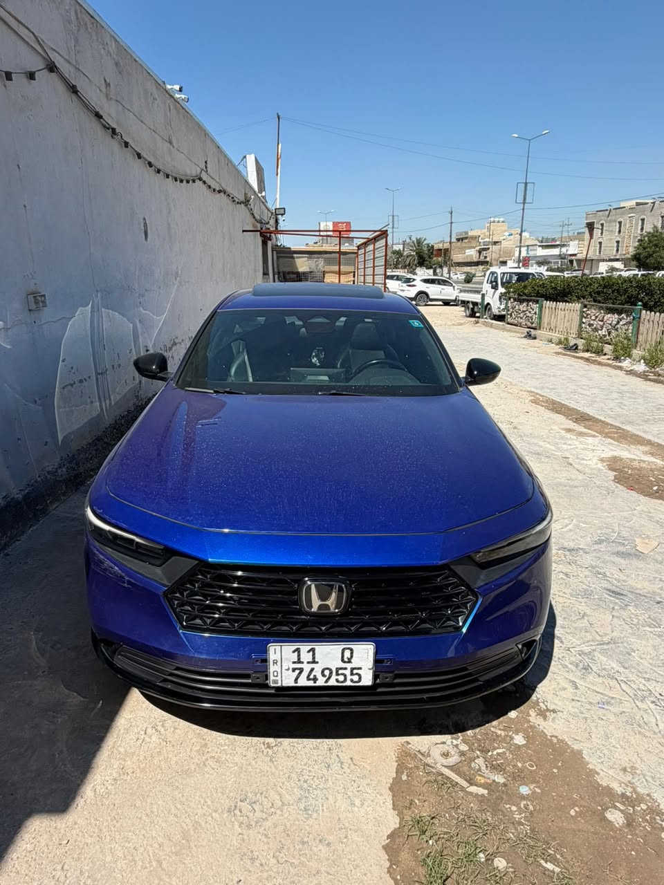 للبيع هونداي أكورد مديل ٢٠٢٣ 
رقم بغداد ماشيه ٤٩ الف كيلو 
حادثهه بلمنشور بيه ايرباك برده 
مواصفات سبورتL كشنات جلد 
السعر ١٦٥ وبيهه مجال 
رقم الهاتف ***********
بجم كبس
