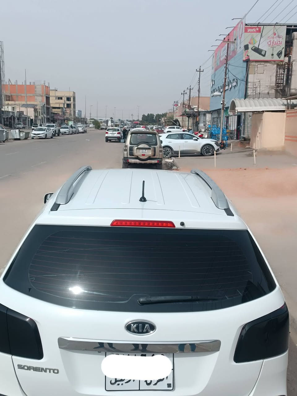 سورنتو خليجي اربعه سلندر 2013
3قطع تبريد 
سبعه راكب مكفوله 
محرك كير كفاله
حداديه 50 بل 100
العنوان النجف 
حي الغري 
***********
