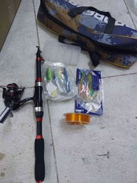 بكج صيد • سنارة ومكينه • طعم وشص