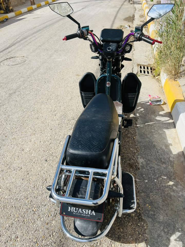 السلام عليكم دراجه شحن موديل ٢٥ بطاريات فول بس بيها ضلعه كهربائيات كلها شغاله السعر ٤٥٠قفل اشراي يتصل ويدلل ***********
