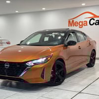 نيسان سينترا 2024 SR فول 5 كامرات سقف اسود سلايت  5 كامرات كشن كهرب  ا...